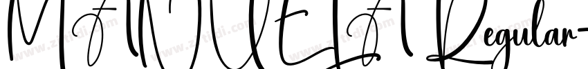 MANUELA Regular字体转换